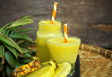 cucumber-pineapple smoothie for weight loss