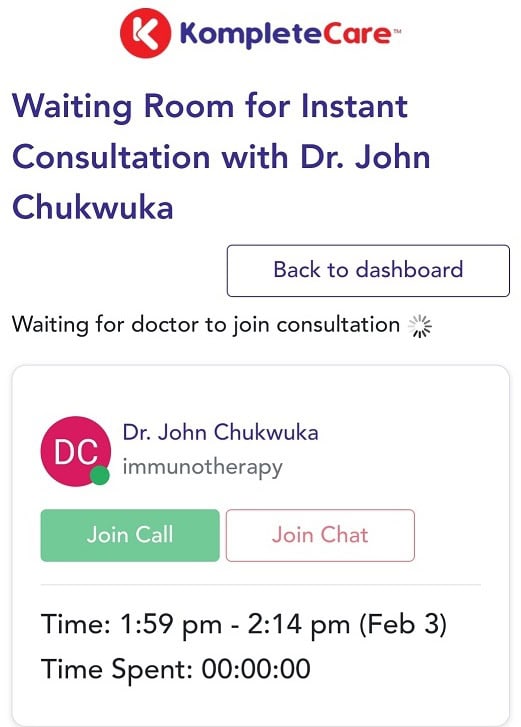 Instant Doctor Consultation